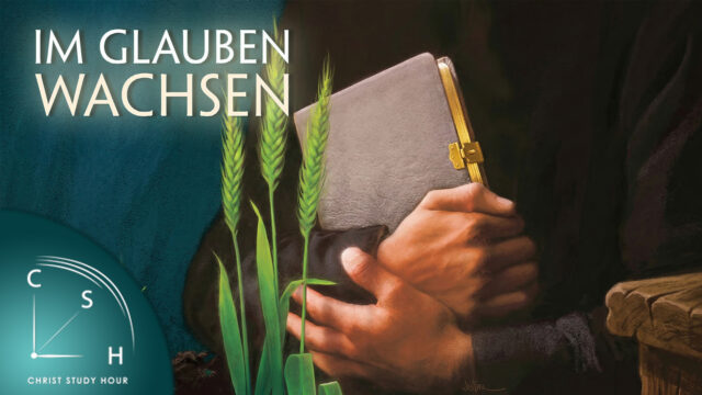 Christ Study Hour – Im Glauben Wachsen: 1. Realitätscheck