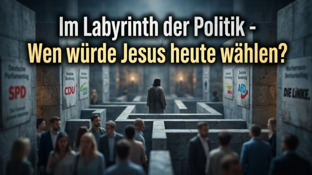 Im Labyrinth der Politik – Wen würde Jesus Heute wählen?