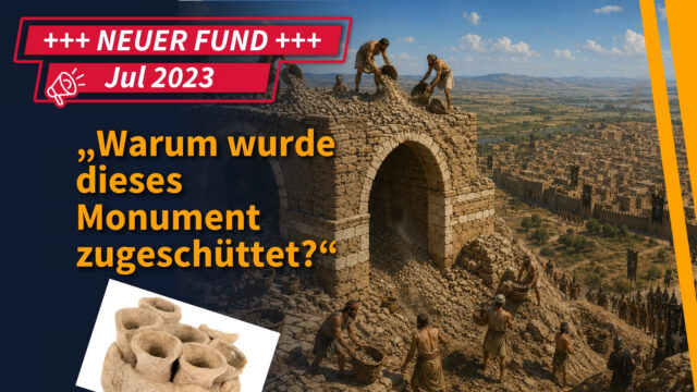 Funde & Fakten : „Warum wurde dieses Monument zugeschüttet?“
