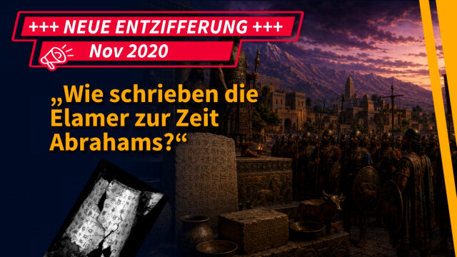 Funde & Fakten :„Wie schrieben die Elamer zur Zeit Abrahams?“