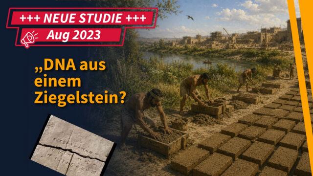 Funde & Fakten: „DNA aus einem Ziegelstein?“